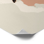 Verpasse dich nicht mit Mädchen, die Handschuhe tr Poster (Ecke)