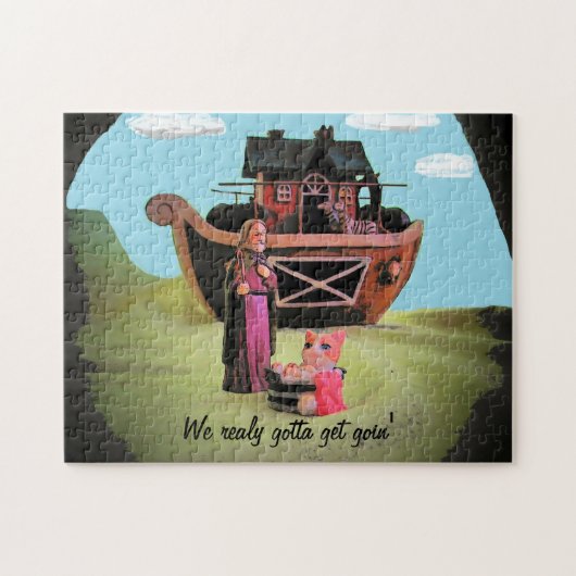 Verpassen Sie das Boot nicht Puzzle (Horizontal)