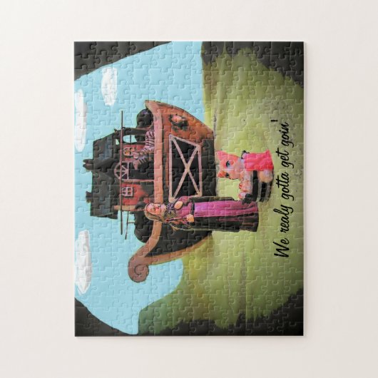 Verpassen Sie das Boot nicht Puzzle (Vertikal)