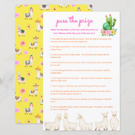 Verpassen Sie den Preis Baby Shower Game - Colorfu