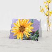 Verpassen Sie die gelbe Blume in Ihrem Single Karte (Gelbe Blume)