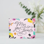 Verpassen Sie Ihre Postkarte (Stehend Vorderseite)