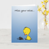 Verpassen Sie Ihre Stimme! Karte (Gelbe Blume)