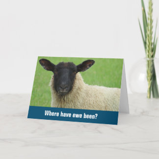 Verpassen Sie nicht, dass Sie nur wegen der lustig Karte