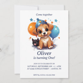 Verpassen Sie nicht ein Party: Einladung zur Gebur