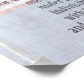 Verpfändung des US-Flaggengeschichtshofes Poster (Ecke)