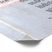 Verpfändung des US-Flaggengeschichtshofes Poster (Ecke)