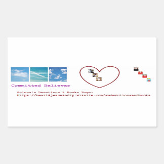 verpflichtet sich, rechteckiger aufkleber