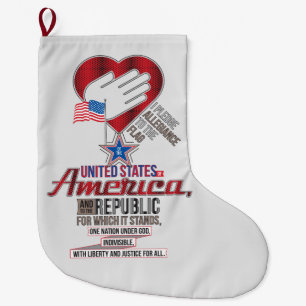 Verpflichtung der USA zur gegenseitigen Anerkennun Großer Weihnachtsstrumpf