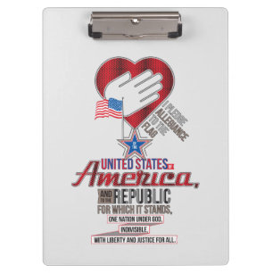 Verpflichtung der USA zur gegenseitigen Anerkennun Klemmbrett