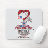 Verpflichtung der USA zur gegenseitigen Anerkennun Mousepad (Mit Mouse)