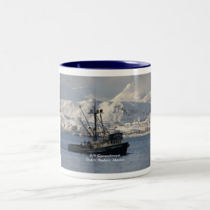 Verpflichtung, Longliner im niederländischen Zweifarbige Tasse