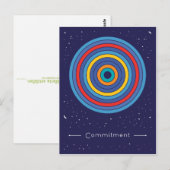 Verpflichtung Postkarte (Vorne/Hinten)