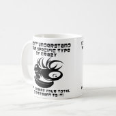 Verpflichtung zu Crazy Funny Funny Mug oder Reiseu Kaffeetasse (Vorderseite Links)