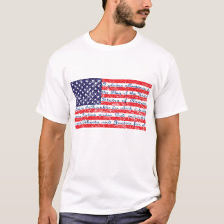 Verpflichtung zur Flagge Amerikas T-Shirt
