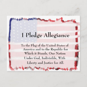 Verpflichtung zur Legitimation und Kennzeichnung Postkarte