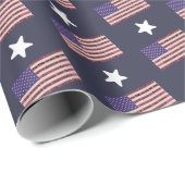 Verpflichtung zur Legitimationsflagge Geschenkpapier (Rolleneckpunkt)