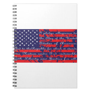 Verpflichtung zur Legitimationsflagge Notizblock