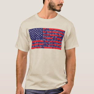 Verpflichtung zur Legitimität in der Flagge der Ve T-Shirt