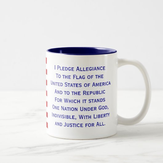 Verpflichtung zur Tasse der Flagge der Allianz (Rechts)