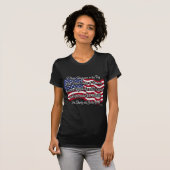 Verpflichtung zur Verbundenheit mit der US-Flagge T-Shirt (Vorne ganz)