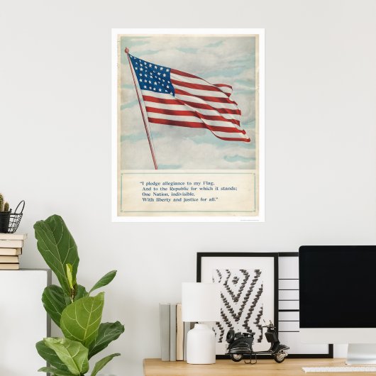 Verpflichtung zur Verbundenheit Poster (Heimbüro)