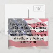 Verpflichtung zur Verbundenheit Postkarte (Vorne/Hinten)