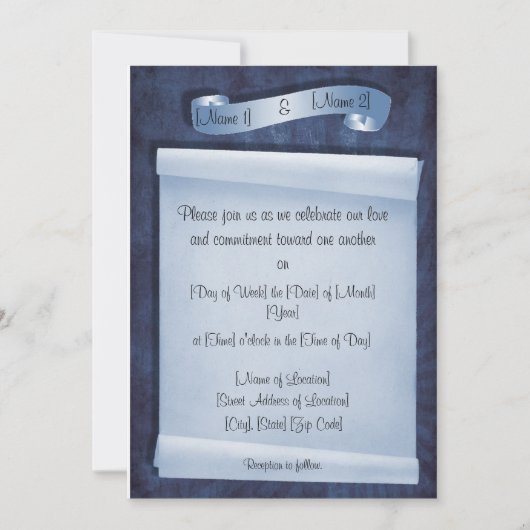 Verpflichtungserklärung Einladung (Vorderseite)