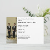 Verpflichtungserklärung Einladung (Stehend Vorderseite)