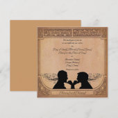 Verpflichtungserklärung für individuelle Einladung (Vorne/Hinten)