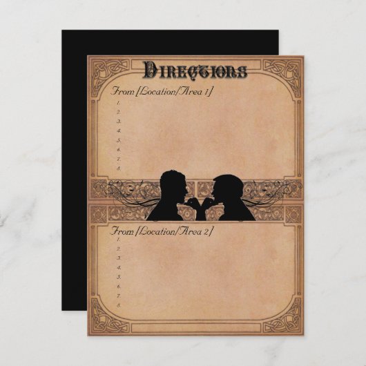 Verpflichtungsfeier "Custom Driving Directors" Einladung (Vorne/Hinten)