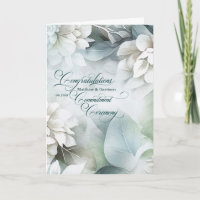 Verpflichtungszeremonie Gratulation Weiße Magnolie