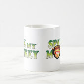 Verprügeln Sie meinen Affen Kaffeetasse (Mittel)