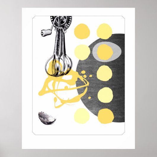 Verquirlte Eier Poster (Vorne)