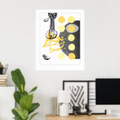 Verquirlte Eier Poster (Heimbüro)