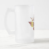 Verrace-Bierglas Mattglas Bierglas (Links)