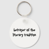 Verrat des literarischen Schlüsselanhängers Schlüsselanhänger (Vorderseite)
