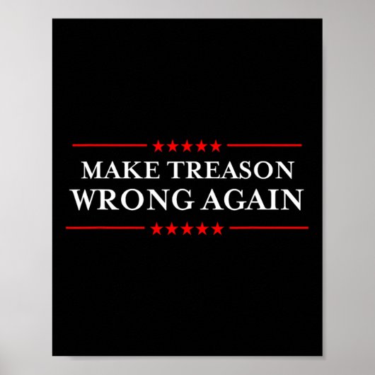 Verrat wieder falsch Politischer Widerstand lügt A Poster (Vorne)