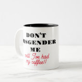 Verrate mich nicht.. Tasse (Vorderseite Links)