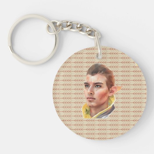 Verratener Schlüsselanhänger (Vorderseite)