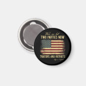 Verräter und Patrioten Magnet (Vorderseite/Rückseite)