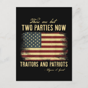 Verräter und Patrioten  Postkarte