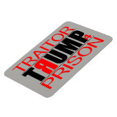 VerräterTrump 4 Gefängnis Magnet (Linke Seite)