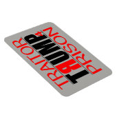 VerräterTrump 4 Gefängnis Magnet (Rechte Seite)