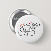 Verratyal - Brootsch the PooPoo Button (Vorne & Hinten)