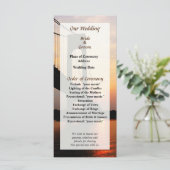 Verrazano Bridge bei Dawn Wedding Program Programm (Stehend Vorderseite)