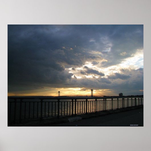 Verrazano Bridge Brooklyn New York Poster (Vorne)