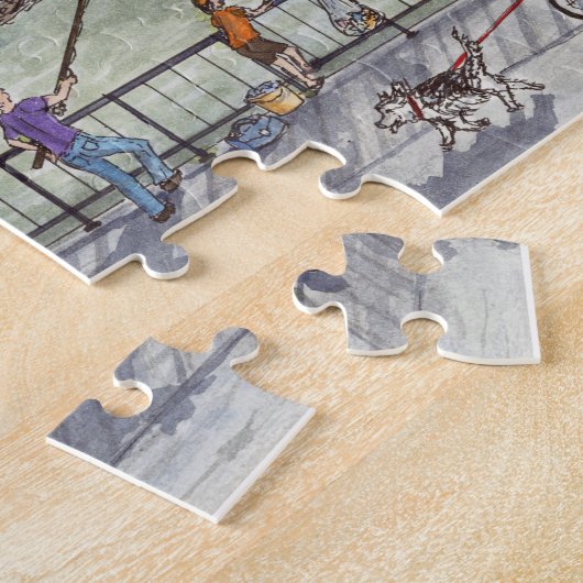 Verrazano Brücke Puzzle (Seite)