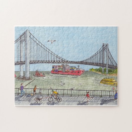 Verrazano Brücke Puzzle (Horizontal)