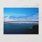 Verrazano-Narrows Bridge, New York, USA Postkarte (Vorderseite)